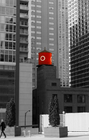 Red Water Tower